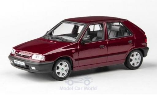 Skoda Felicia 1/43 Abrex 1.3 GLXi metallic red 1994 diecast model cars