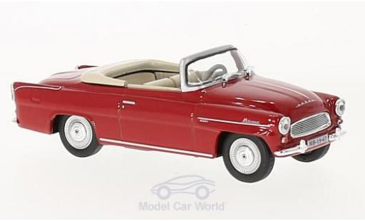 Skoda Felicia 1/43 Abrex Roadster red 1963 diecast model cars