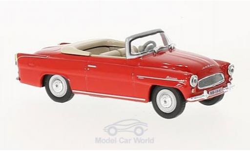 Skoda Felicia 1/43 Abrex Roadster red 1963 diecast model cars