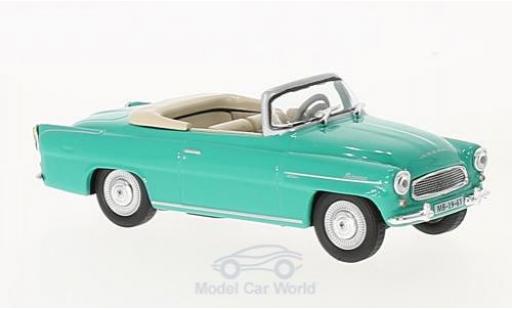 Skoda Felicia 1/43 Abrex Roadster türkis 1963 diecast model cars