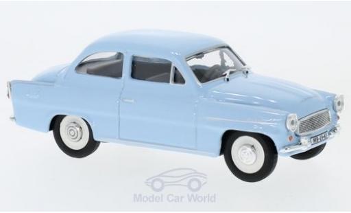 Skoda Octavia 1/43 Abrex blue 1963 diecast model cars