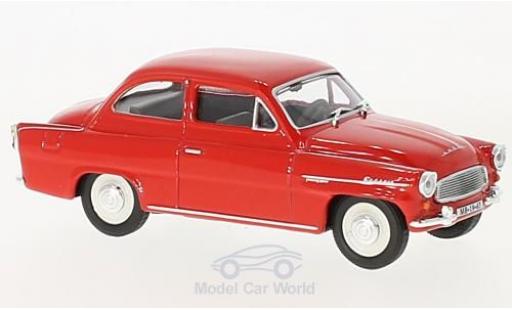 Skoda Octavia 1/43 Abrex red 1963 diecast model cars