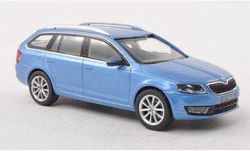 Diecast model cars Skoda Octavia 1/43 Abrex III Combi metallic blue 2013 Skoda Octavia 1/43 Abrex III Combi metallic blue 2013 diecast model cars