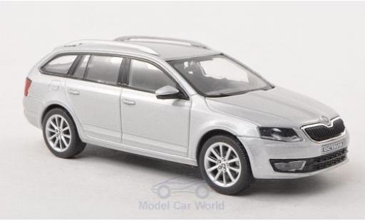 Diecast model cars Skoda Octavia 1/43 Abrex III Combi grey 2013 Skoda Octavia 1/43 Abrex III Combi grey 2013 diecast model cars