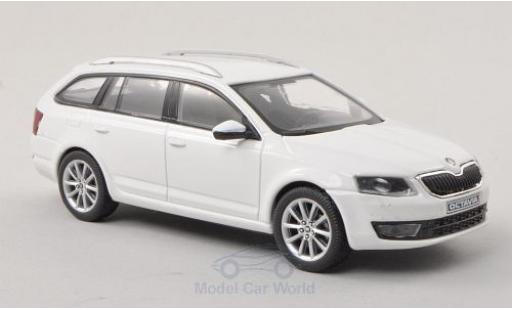 Diecast model cars Skoda Octavia 1/43 Abrex III Combi white 2013 Skoda Octavia 1/43 Abrex III Combi white 2013 diecast model cars