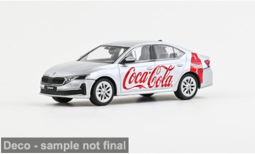 Diecast model cars Skoda Octavia 1/43 Abrex IV FL silber 2024 Coca Cola 1:43 Skoda Octavia 1/43 Abrex IV FL silber 2024 Coca Cola 1:43 diecast model cars