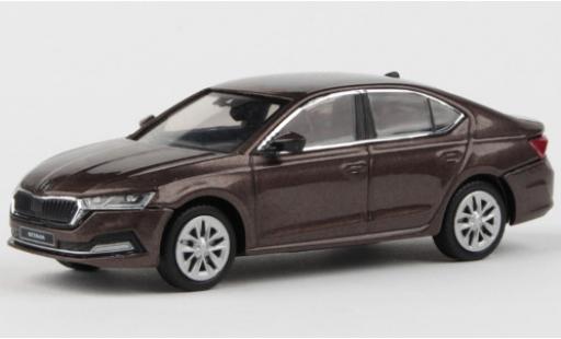 Skoda Octavia 1/43 Abrex IV metallic brown 2020 diecast model cars