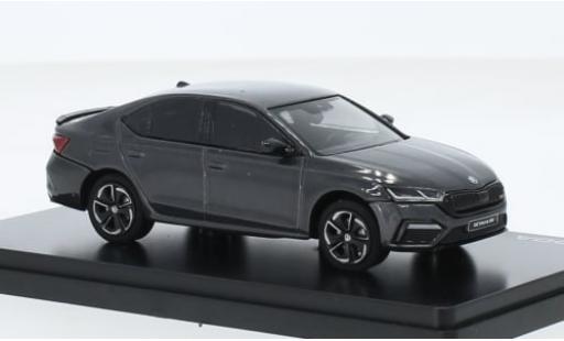 Skoda Octavia 1/43 Abrex IV RS metallise grau 2020 1:43 diecast model cars