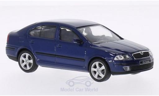 Diecast model cars Skoda Octavia 1/43 Abrex metallic blue 2004 Skoda Octavia 1/43 Abrex metallic blue 2004 diecast model cars