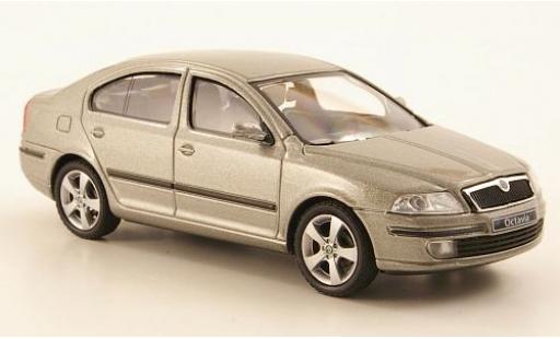Diecast model cars Skoda Octavia 1/43 Abrex metallic grey 2004 Skoda Octavia 1/43 Abrex metallic grey 2004 diecast model cars