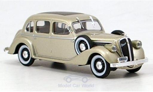 Diecast model cars Skoda Superb 1/43 Abrex 913 metallic beige 1938 Skoda Superb 1/43 Abrex 913 metallic beige 1938 diecast model cars