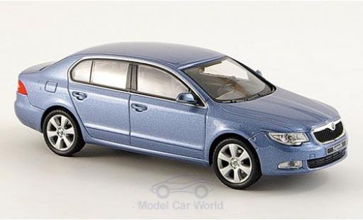 Diecast model cars Skoda Superb 1/43 Abrex II metallic blue Skoda Superb 1/43 Abrex II metallic blue diecast model cars