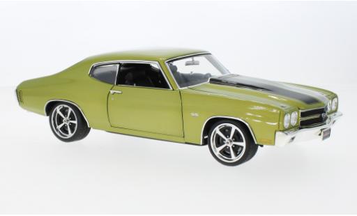Chevrolet Chevelle 1/18 ACME SS Restomod metallise la chaux 1970 diecast model cars