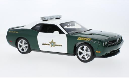Dodge Challenger 1/18 ACME R/T Broward County Sheriff 2009 diecast model cars