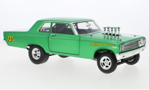 Dodge Coronet 1/18 ACME AWB metallise green 1965 diecast model cars
