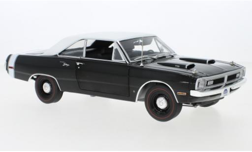 Diecast model cars Dodge Dart 1/18 ACME Swinger 340 black/white 1970 Dodge Dart 1/18 ACME Swinger 340 black/white 1970 diecast model cars
