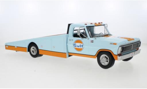 Ford F-350 1/18 ACME Ramp Truck Gulf Racing Team 1970 diecast model cars