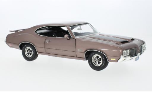 Oldsmobile 442 1/18 ACME W-30 metallise rosa 1970 diecast model cars