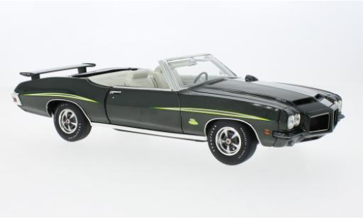 Diecast model cars Pontiac GTO 1/18 ACME Cabriolet green foncé The Judge 1971 Pontiac GTO 1/18 ACME Cabriolet green foncé The Judge 1971 diecast model cars
