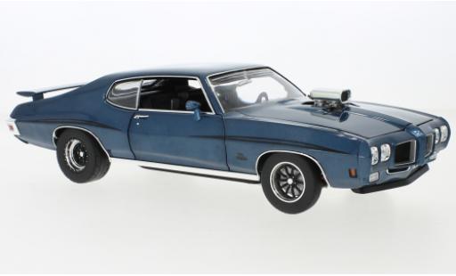 Diecast model cars Pontiac GTO 1/18 ACME Judge metallise blue Drag Outlaws 1970 Pontiac GTO 1/18 ACME Judge metallise blue Drag Outlaws 1970 diecast model cars