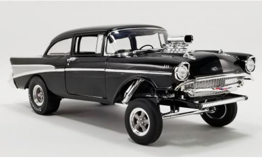 Chevrolet Bel Air 1/18 ACME Gasser black 1957 Night Stalker diecast model cars