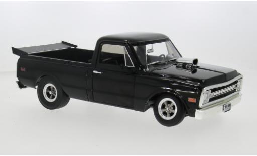 Chevrolet C-10 1/18 ACME Nicht Train schwarz 1970 1:18 diecast model cars