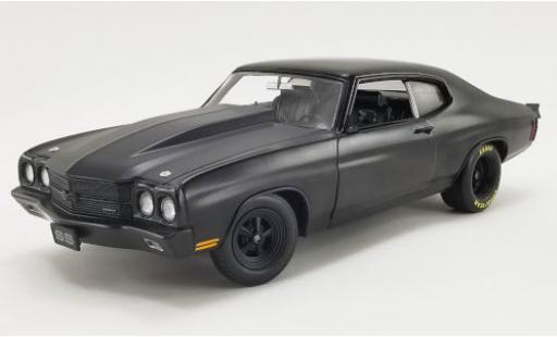 Chevrolet Chevelle 1/18 ACME SS Dragcar matt-black 1970 Powderkeg Blackout diecast model cars