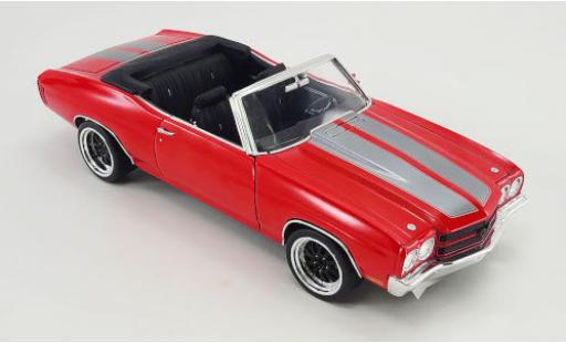 Chevrolet Chevelle 1/18 ACME Super Sport Convertible Restomod red/grey 1970 diecast model cars
