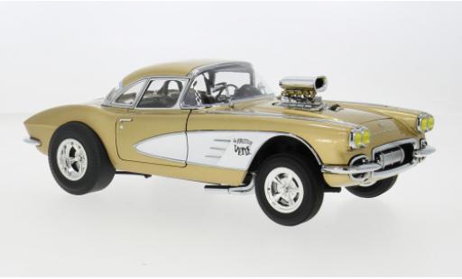 Diecast model cars Chevrolet Corvette 1/18 ACME Gasser bronze/gelb 1961 1:18 Chevrolet Corvette 1/18 ACME Gasser bronze/gelb 1961 1:18 diecast model cars