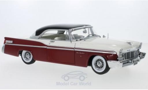 Chrysler New Yorker 1/18 ACME St. Regis red/white 1956 diecast model cars
