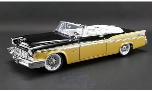 Chrysler New Yorker 1/18 ACME St. Regis black/gold 1956 diecast model cars