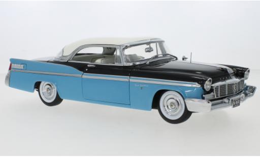 Diecast model cars Chrysler New Yorker 1/18 ACME St. Regis black/metallic blue 1956 Chrysler New Yorker 1/18 ACME St. Regis black/metallic blue 1956 diecast model cars