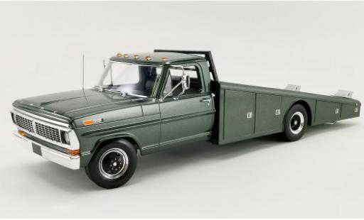 Ford F-350 1/18 ACME Ramp Truck metallic green 1970 diecast model cars