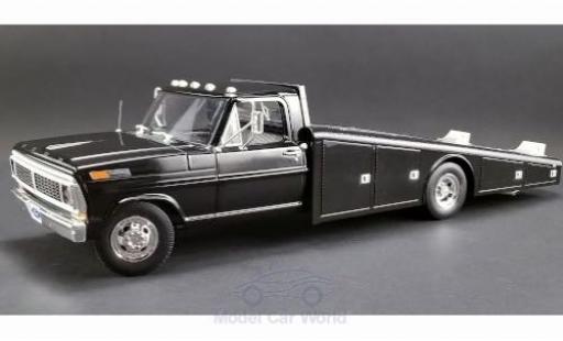 Diecast model cars Ford F-350 1/18 ACME Ramp Truck black 1970 Ford F-350 1/18 ACME Ramp Truck black 1970 diecast model cars