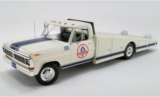 Ford F-350 1/18 ACME Ramp Truck white/blue Shelby Racing 1970 diecast model cars
