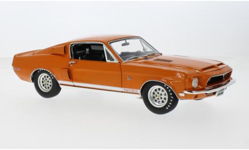 Diecast model cars Shelby GT 500 1/18 ACME Ford Mustang KR orange 1968 1:18 Shelby GT 500 1/18 ACME Ford Mustang KR orange 1968 1:18 diecast model cars