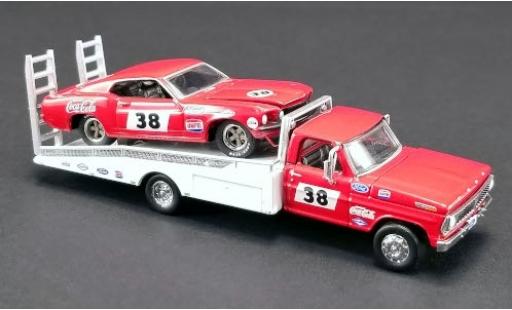 Diecast model cars Ford Mustang 1/64 ACME No.38 Allan Moffat Racing Trans-Am 1969 avec F-350 Ramp Truck A.Moffat Ford Mustang 1/64 ACME No.38 Allan Moffat Racing Trans-Am 1969 avec F-350 Ramp Truck A.Moffat diecast model cars