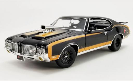 Oldsmobile 442 1/18 ACME Hurst Drag Outlaw black/gold 1972 diecast model cars