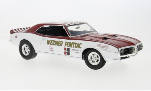 Diecast model cars Pontiac Firebird 1/18 ACME First Ram Air II weiss/rot 1968 1:18 Pontiac Firebird 1/18 ACME First Ram Air II weiss/rot 1968 1:18 diecast model cars