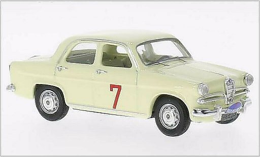 Alfa Romeo Giulietta berlina ti 1/43 Rio T.I. No.7 Rally des Lions 1961 diecast model cars