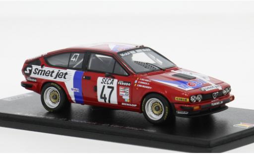 Alfa Romeo GT 1/43 Spark V6 24h Spa 1982 #47 R.van Hove/D.Snobeck 1:43 diecast model cars