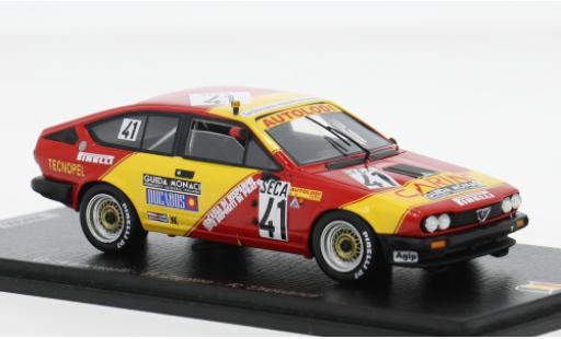 Alfa Romeo GT 1/43 Spark V6 24h Spa 1983 #41 G.Brancatelli/E.Zapico 1:43 diecast model cars