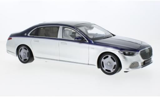 Diecast model cars Mercedes CLA 1/18 Almost Real Maybach S-classe metallise blue/d 2021 Mercedes CLA 1/18 Almost Real Maybach S-classe metallise blue/d 2021 diecast model cars