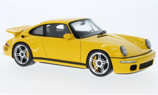 Ruf CTR 1/18 Almost Real Porsche 911 yellow 2017 diecast model cars