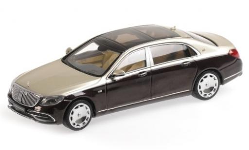 Diecast model cars Mercedes Classe S 1/43 Almost Real Maybach S650 (V222) metallic red/metallic beige 2019 Mercedes Classe S 1/43 Almost Real Maybach S650 (V222) metallic red/metallic beige 2019 diecast model cars