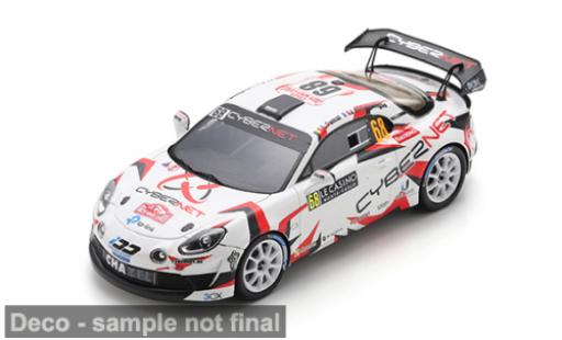 Alpine A110 1/43 Spark Rally RGT Rally Monte Carlo 2025 #68 A.Fumal/J.Escartefigue 1:43 diecast model cars