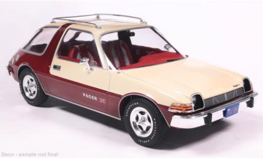Diecast model cars AMC Pacer rot 1975 1/18 MCG