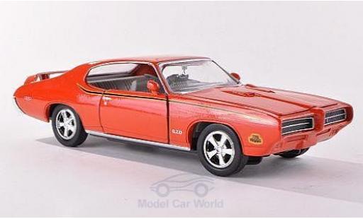 Diecast model cars Pontiac GTO 1/24 Motormax Judge orange 1969 Pontiac GTO 1/24 Motormax Judge orange 1969 diecast model cars
