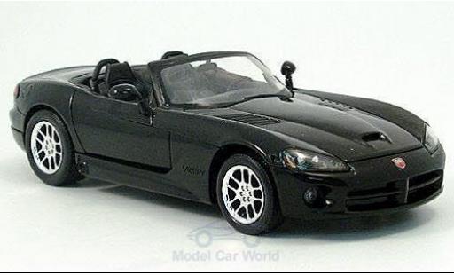 Dodge Viper 1/24 Welly SRT-10 black 2003 diecast model cars