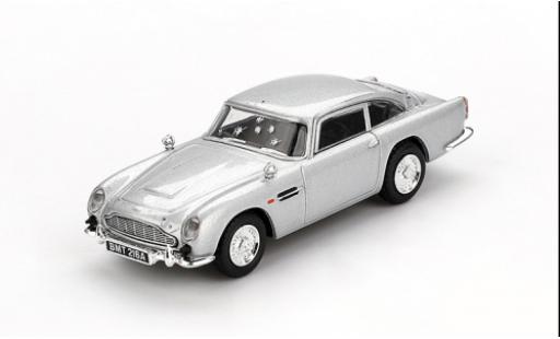 Diecast model cars Aston Martin DB5 silber 2012 1/64 Mini GT